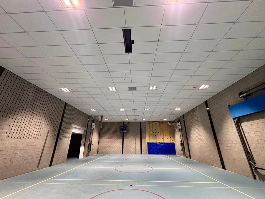 Dr Herderscheeschool binnenbouw gymzaal